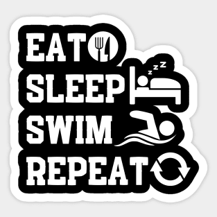 Swim Sticker